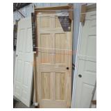 Unfinished Framed Door, LH, 28" x 80"