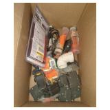 Box Lot Of Assorted Home Improvement Items