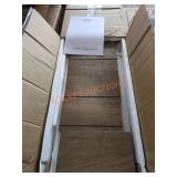 Brown Needs Assembled Console Table