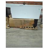 Skid Salvage Refrigerator and Upright Freezer