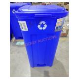 45 Gallon Wheeled Recycling Trash Can