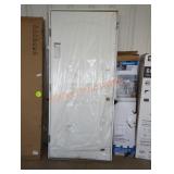 2 Panel Exterior Steel Door, Frame Size 37 1/2" x