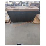 60" x 18.5" x 35.5" Brown Double Vanity