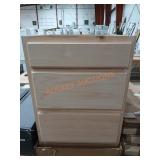 3 drawer cabinet 24x35x24