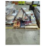 Skid Assorted Vinyl Plank and Hardwood Flooring