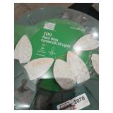 Warm White Faceted C9 LED Lights