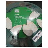 Warm White Faceted C9 LED Lights