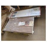 Skid Assorted Vinyl Plank Flooring, 7 X BID