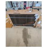 Brown Double Vanity w/ Top 60" x 18.5" x 35.5"