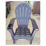 Midnight Blue Adirondack Chair