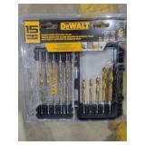 Dewalt Titanium Nitrade Coated Drill Bit Set