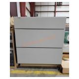 29 1/2"w* 25"d*34 1/2"h 3 Drawer Cabinet