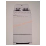20" X 2.3 cu ft White Eleltric Range