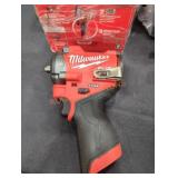Milwaukee M12 3/8' Stubby Impact Wrench, TOOL