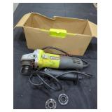 Ryobi Corded 4.5' Barrel Grip Angle Grinder