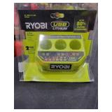 RYOBI 3 Port USB Lithium Charger