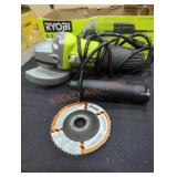 Ryobi Corded 4.5' Barrel Grip Angle Grinder