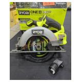 Ryobi 18v 6-1/2' Circular Saw, TOOL ONLY