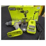 Ryobi Drill/ Driver Kit, (Grade: B-)