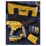 DeWALT 20V 18GA Narrow Crown Stapler