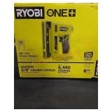 RYOBI ONE+ 18V 3/8' Crown Stapler
