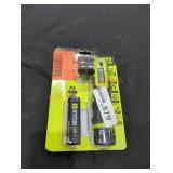 Ryobi USB LED Pivoting Laser Flashlight Kit