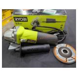 Ryobi Angle Grinder, (Grade: B+)