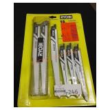 RYOBI Reciprocating Saw Blade Set