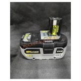 Ryobi 18V 4Ah High Performance Lithium Ion Battery