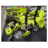 Ryobi 4 Combo Kit, (Grade: B+)