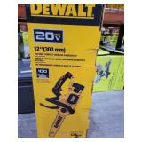 Dewalt 20V 12' Chainsaw Kit