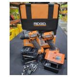Ridgid 18V  2-Tool Combo