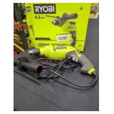 Ryobi Hammer Drill, (Grade: B+)