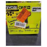 RYOBI 18V 1/4' Impact Driver Kit