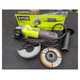 Ryobi Angle Grinder, (Grade: B+)