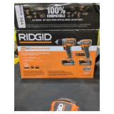 Ridgid 18V Subcompact 2-Tool Combo Kit
