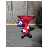 Vintage Murano Art Glass Clown Ashtray Dish