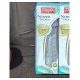Nurser with drop-in liners baby bottles lot.