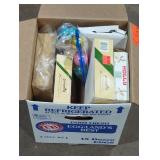Christmas ornaments box lot.
