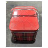Vintage metal lunchbox.