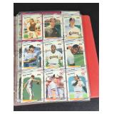 1981 Topps card collection binder.