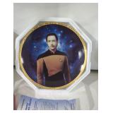 Star Trek collectible plate.