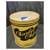 Vintage Charles Chips Tin