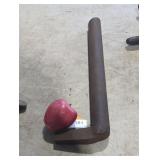vintage metal industrial part or tool.