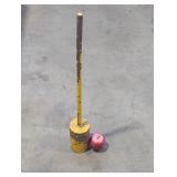 Vintage stake  pounder.
