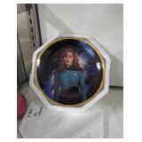 Star Trek collectable plate.