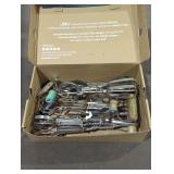 Vintage manual egg beaters box lot.