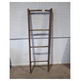 Vintage wooden ladder/farm decor.