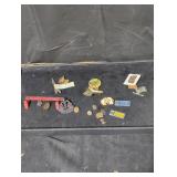Misc. Trinkets and pins lot.