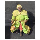 Black king figurine.